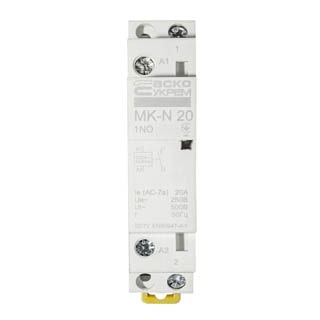 MK-N 1P 20A 1NO 220V, Модульний контактор